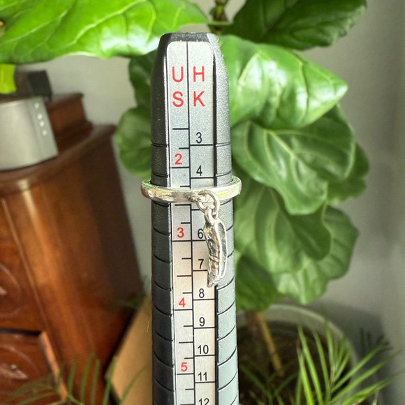 Retired James Avery Ballet Slipper Charm Ring- rare! - Picture 7 of 10